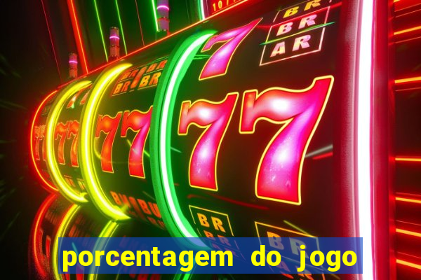 porcentagem do jogo fortune tiger